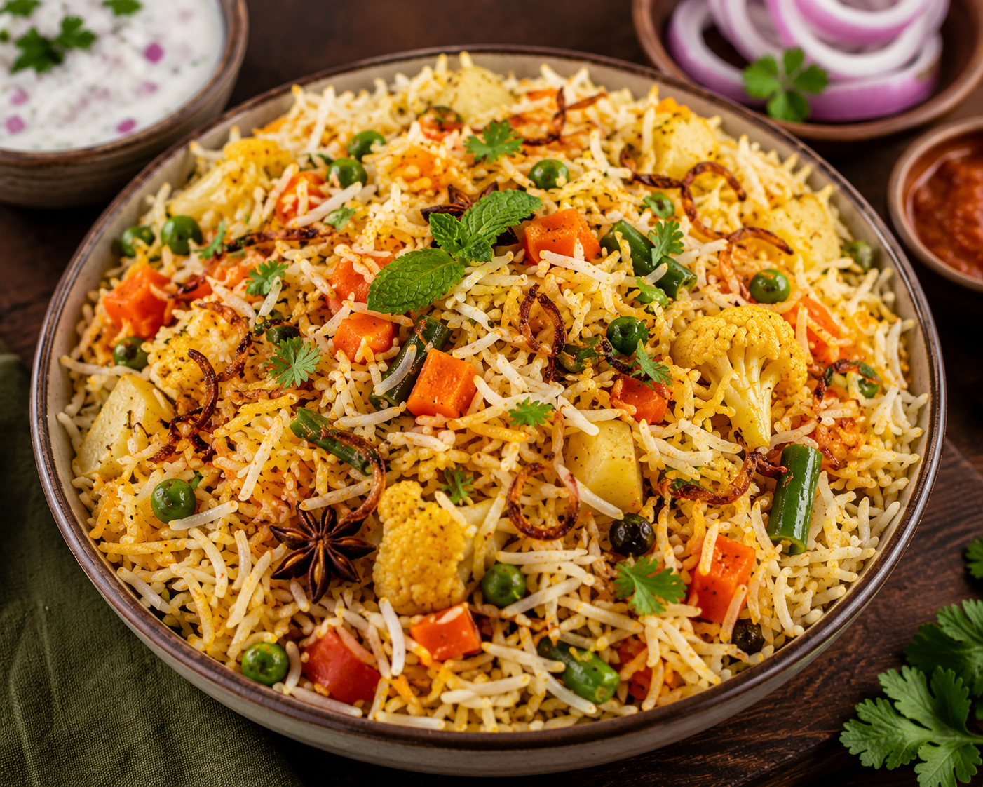 Veg biryani
